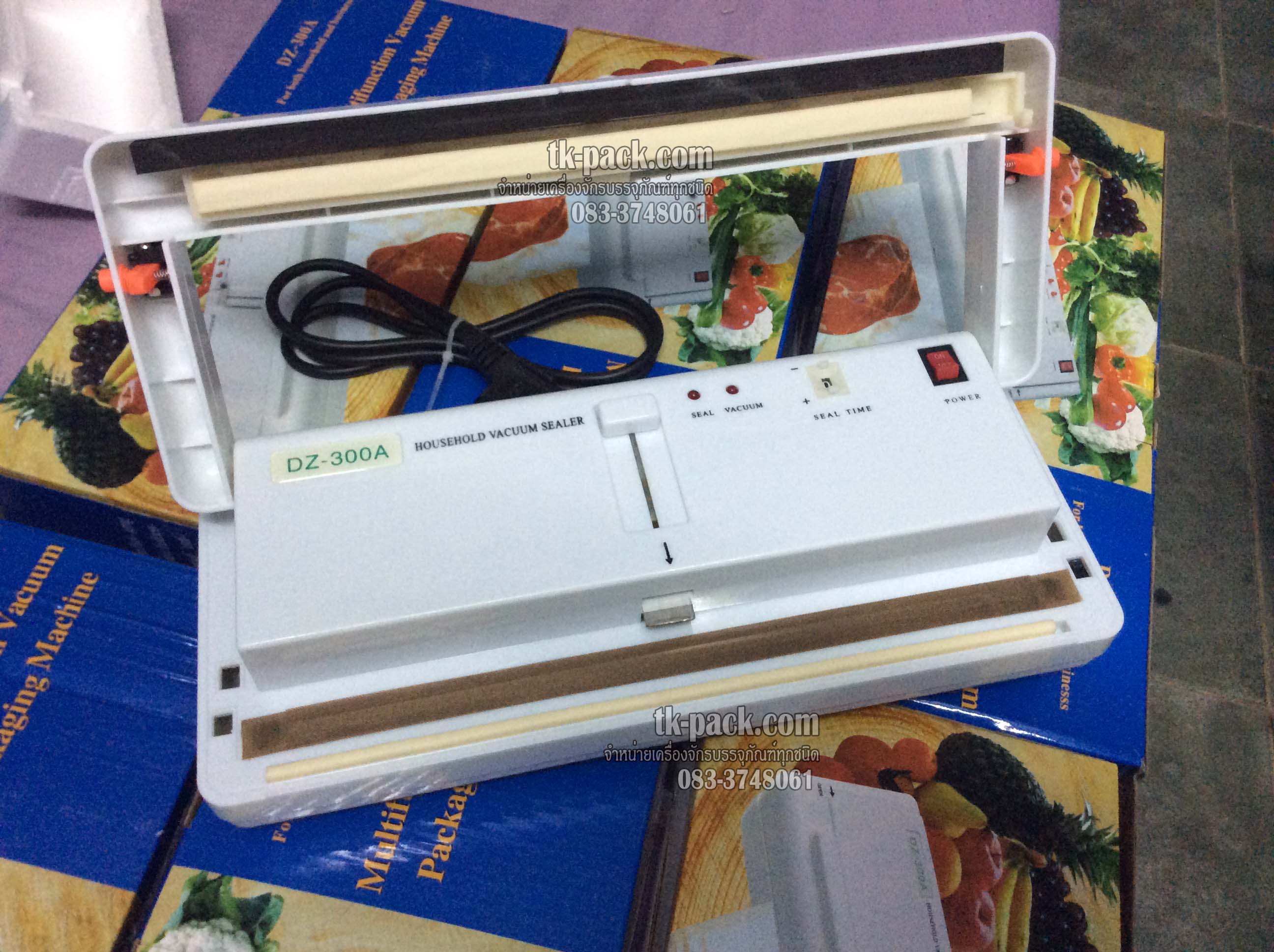 เครื่องซีลสูญญากาศ รุ่น DZ-300A 